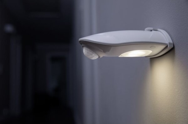 Osram - LED vonkajšie nástenné svietidlo so senzorom DOORLED LED/0,5W/3xAA IP54