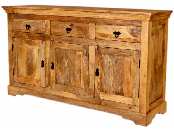 Komoda Guru 140x90x45 indický masív mango