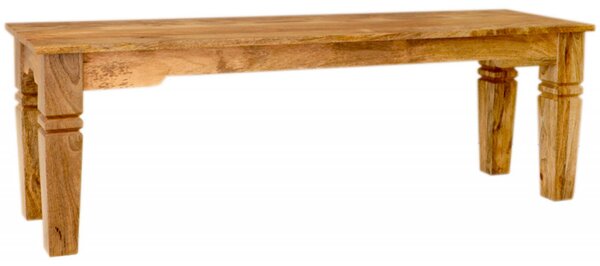Lavica Guru 140x40 z mangového dreva