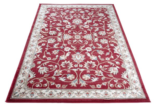 Koberec T605A RED DUBAI BIL Červený Obdĺžnikový Rozmer: 80x150 cm