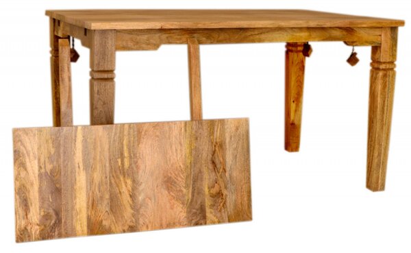 Rozkladací stôl Guru 140/220x90 z mangového dreva