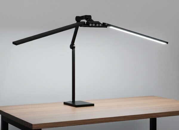 Brilagi-LED Stmievateľná dotyková stolná lampa VARIO LED/24W/230V 3000-6500K čierna