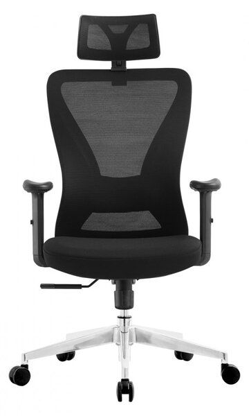 Kancelárska ergonomická stolička Neoseat NICOLE — čierna, nosnosť 150 kg