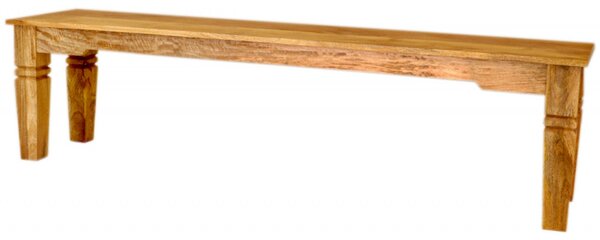 Lavica Guru 175x40 z mangového dreva