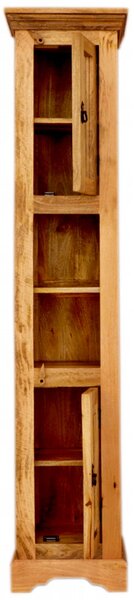 Skrinka do kúpeľne Guru 40x190x35 indický masív mango