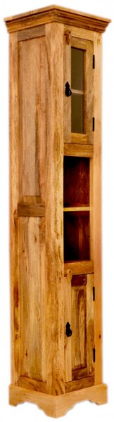 Skrinka do kúpeľne Guru 40x190x35 indický masív mango