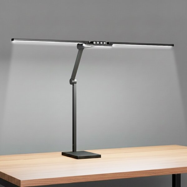 Brilagi-LED Stmievateľná dotyková stolná lampa VARIO LED/24W/230V 3000-6500K čierna