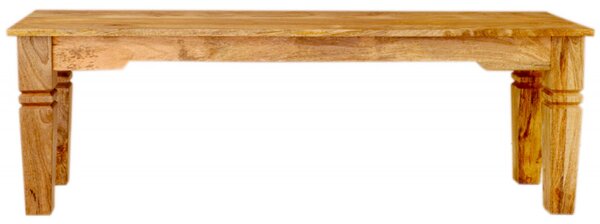 Lavica Guru 140x40 z mangového dreva