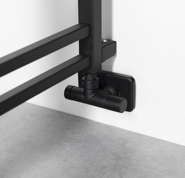 Sapho Sapho, METRO SPACE vykurovacie teleso 550x1430 mm, inštalácia v priestore, čierna mat, IR438B