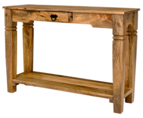 Konzolový stolík Guru 110x76x35 indický masív mango