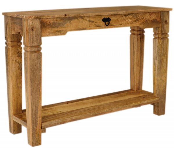Konzolový stolík Guru 110x76x35 indický masív mango