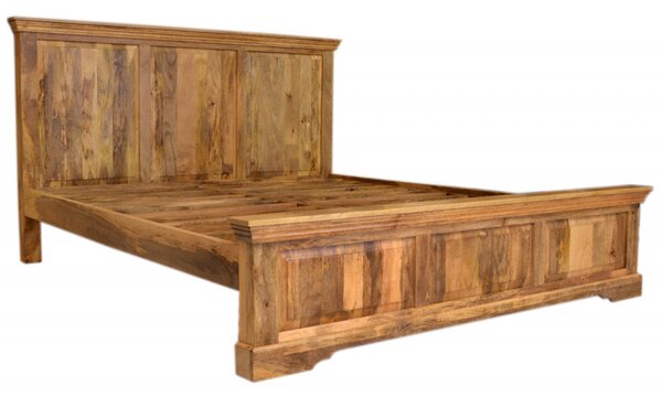 Posteľ Guru 160x200 indický masív mango