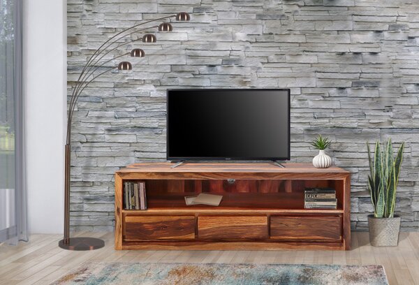 TV stolík Gani 160x50x45 z indického masívu palisander