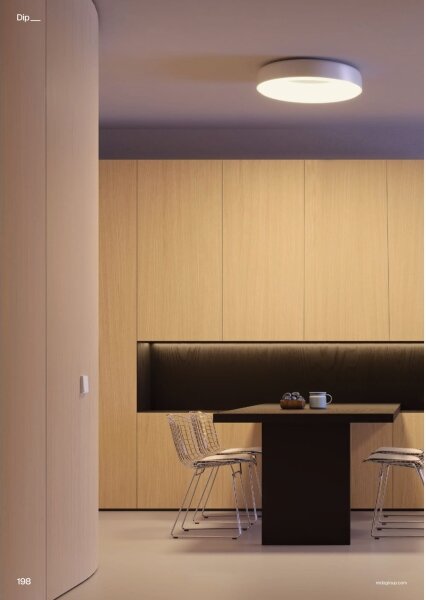Redo 01-3940 - LED stropné svietidlo DIP LED/30W/230V CRI 90 pr. 48,6 cm biela