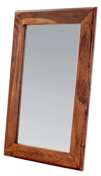 Zrkadlo Tara 60x90 indický masív palisander