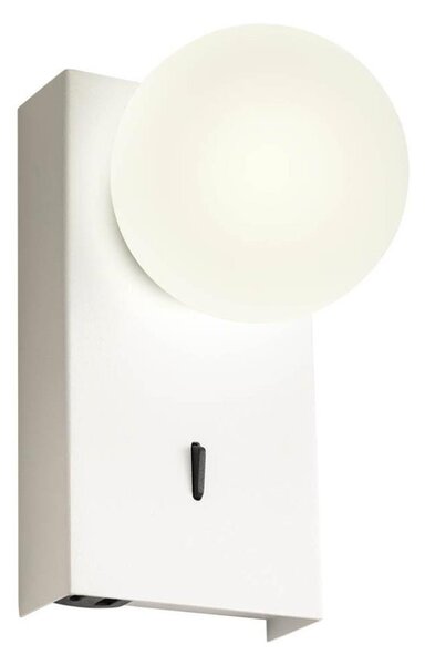 Redo 01-4656 - LED nástenné svietidlo NORMA LED/5W/230V CRI 90 USB biela