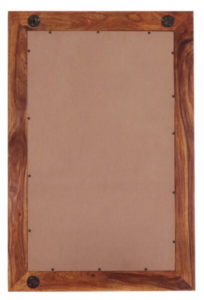 Zrkadlo Tara 60x90 indický masív palisander