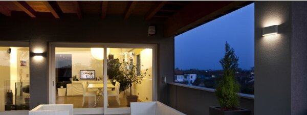 Redo 90452 - LED Vonkajšie nástenné svietidlo KLIPPE LED/24W/230V IP54 antracit