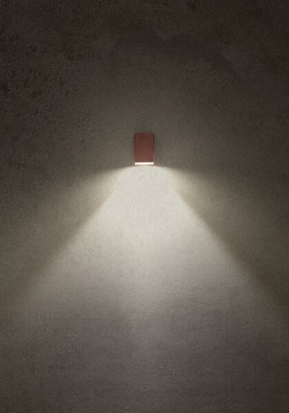 Redo 90528 - LED Vonkajšie nástenné svietidlo BRIO LED/6W/230V 3000K IP54 hnedá