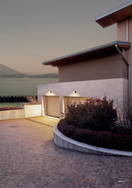 Redo 90678 -LED Vonkajšie nástenné svietidlo MAKO LED/65W/230V 3000K IP65 antracit