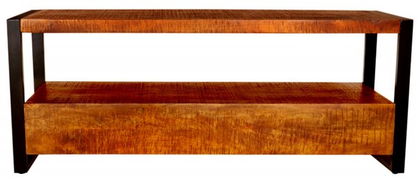 TV stolík Retro 150x60x45 indický masív mango
