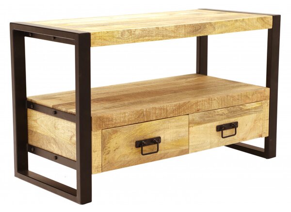 TV stolík Retro 100x60x45 indický masív mango