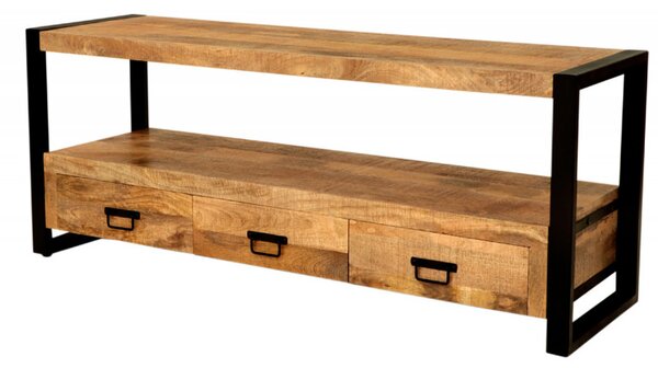 TV stolík Retro 150x60x45 indický masív mango