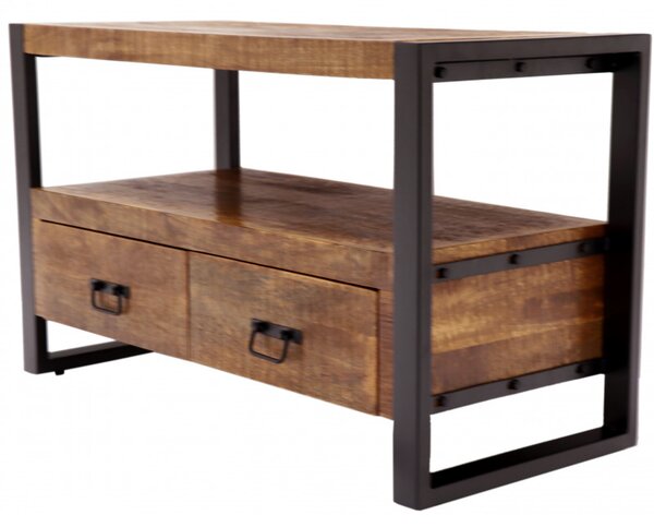 TV stolík Retro 100x60x45 indický masív mango
