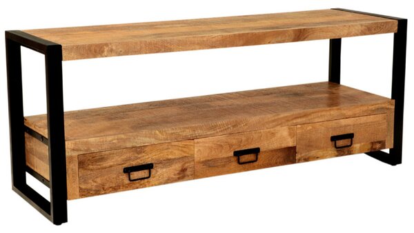 TV stolík Retro 150x60x45 indický masív mango
