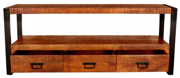TV stolík Retro 150x60x45 indický masív mango