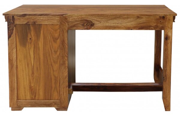 Písací stôl Mira 130x76x70 indický masív palisander