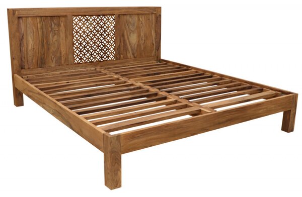 Posteľ Mira 160x200 indický masív palisander