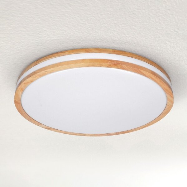 Brilagi - Stmievateľné LED svietidlo MOLINA LED/60W/230V 3000-6500K dub priemer 58 cm +DO