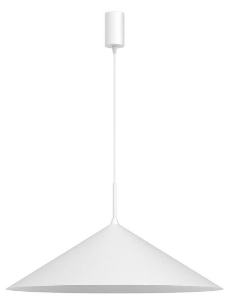 Závesné svietidlo na lanku CAPITAL 1xGX53/15W/230V pr. 60 cm biele