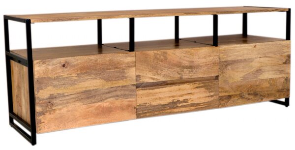 TV stolík Gita 160x60x45 indický masív mango