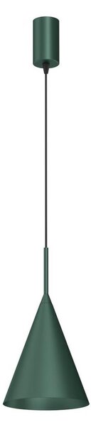 Závesné svietidlo na lanku CAPITAL 1xGX53/15W/230V priemer 17 cm zelené