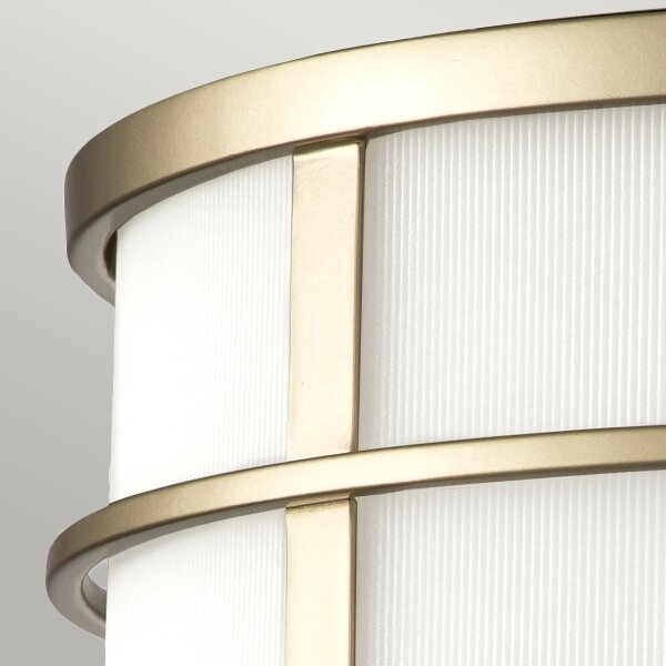 Feiss FE-FUSION-F-PNBR - Stropné svietidlo FUSION 3xE27/40W/230V priemer 34,3 cm zlaté