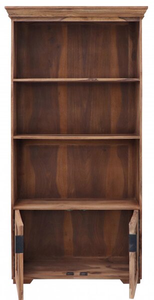 Knižnica Mira 90x180x35 indický masív palisander
