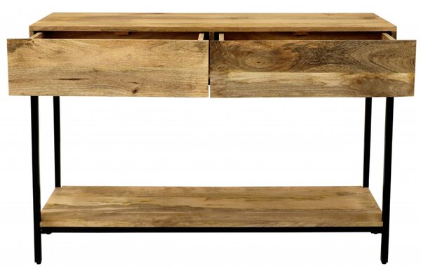 Konzolový stolík Gita 110x76x35 indický masív mango