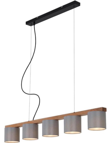 Briloner 4075-054 - Závesný luster RHON na lankách 5xE14/25W/230V