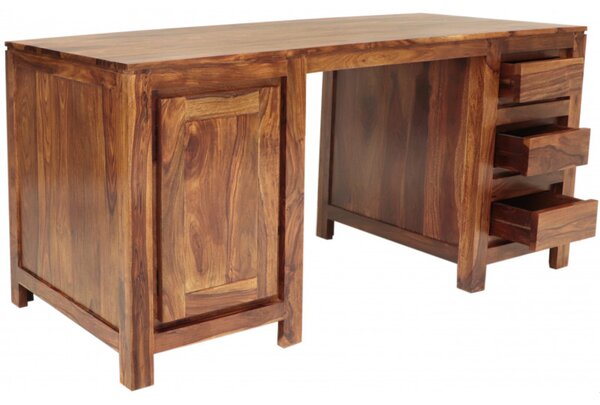 Písací stôl Gani 160x76x80 z indického masívu palisander