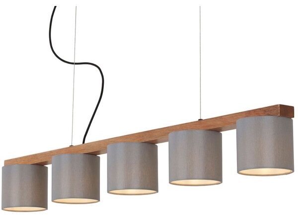 Briloner 4075-054 - Závesný luster RHON na lankách 5xE14/25W/230V