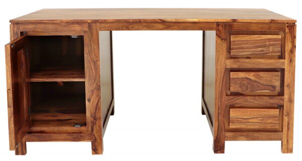 Písací stôl Gani 160x76x80 z indického masívu palisander