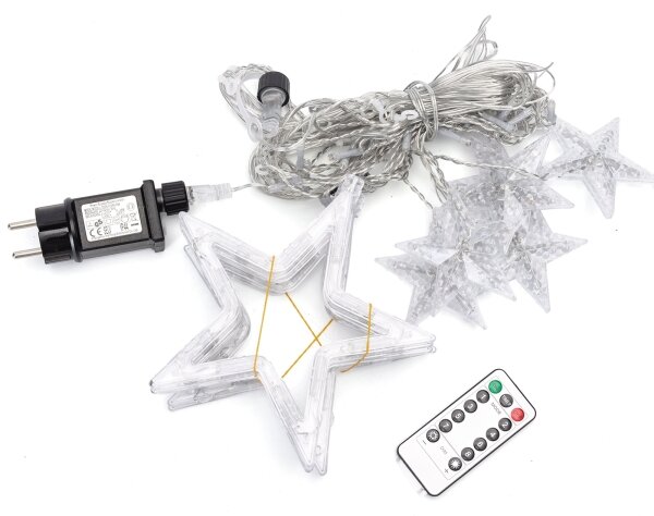 Aigostar - LED vonkajší vianočný reťazec 120xLED/6W/230V/8 funkcií 3x0,6m IP44 teplá biela+DO