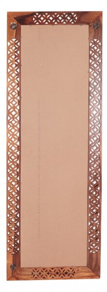 Zrkadlo Mira 60x170 indický masív palisander
