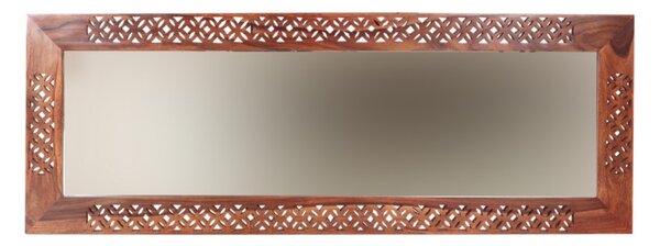 Zrkadlo Mira 60x170 indický masív palisander