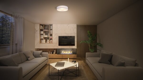 Osram - Stropné svietidlo ORBIS PARIS 2xE27/25W/230V biela