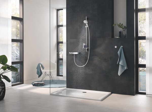 GROHE Rainshower SmartActive 130 - Sprchový set s tyčou 900 mm a s 3 prúdmi, chróm 26578000