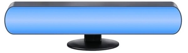 Grundig - LED RGBW Stmievateľná stolná lampa LED/0,7W/5V čierna + diaľkové ovládanie