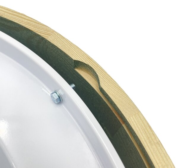 Brilagi - Stropné svietidlo PINO 2xE27/15W/230V borovica/zelená priemer 37,5 cm